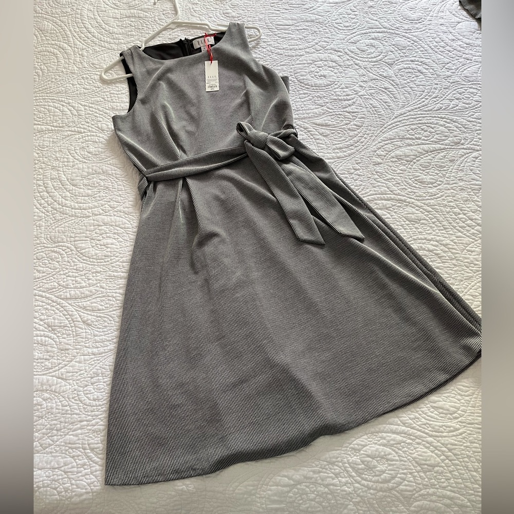 Black and white dress
